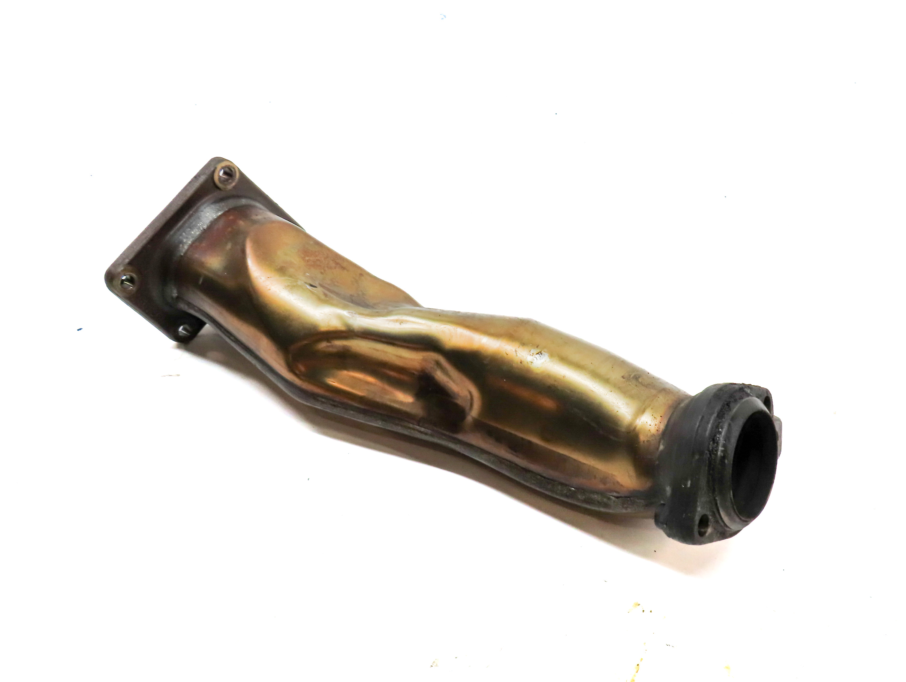 2014 MERCEDES GL450 (X166) 4.6L ENGINE LEFT TURBOCHARGER EXHAUST MANIFOLD PIPE — exact item pictured